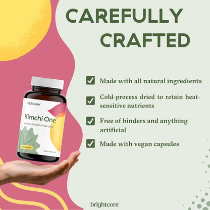 Brightcore Nutrition - Kimchi One, Kimchi Powder Capsules